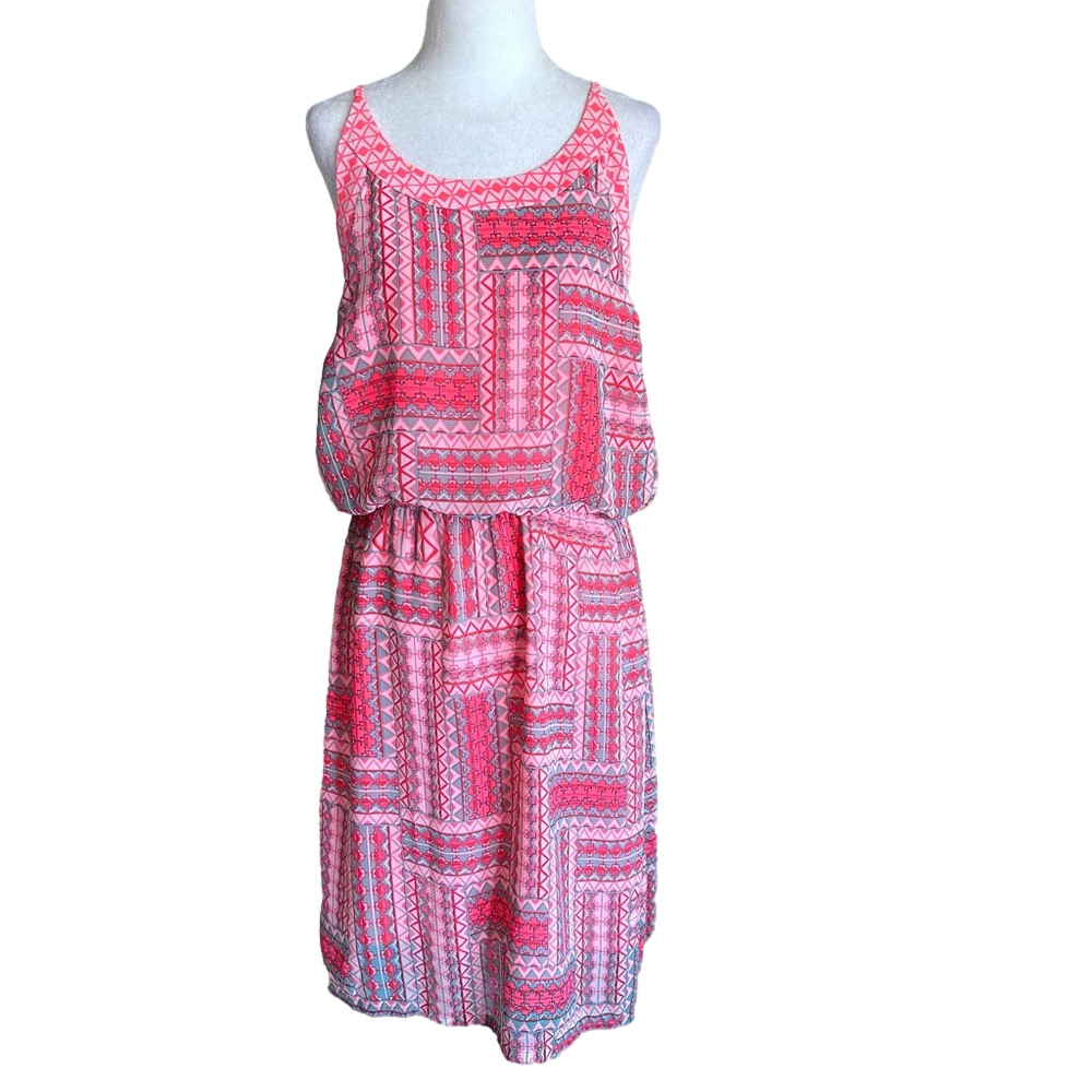 I. Madeline tribal print dress